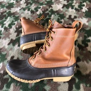 Bean Boots By L.L. Bean Leather Rubber